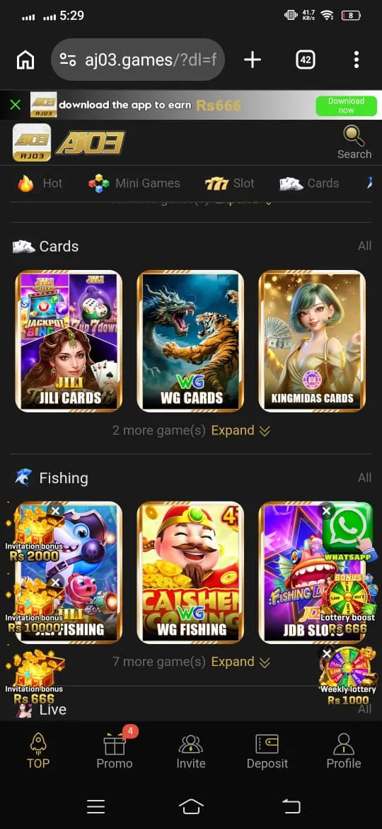 AJ03 Cards and Fishing Suite