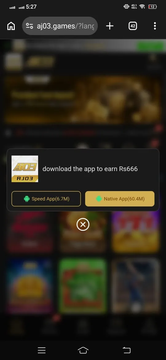 AJ03 App Official Download Portal & APK Modal
